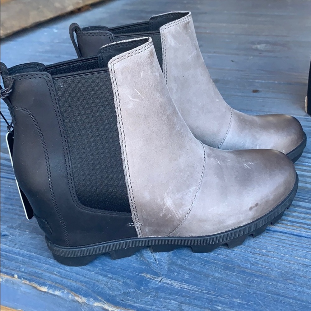 New Sorel Joan of Arctic Chelsea wedge - Picture 4 of 6